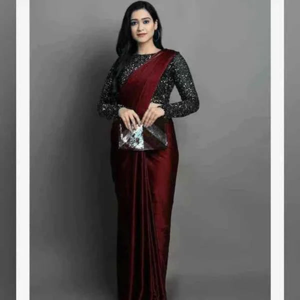 Sequence Moonlight Stitched Saree