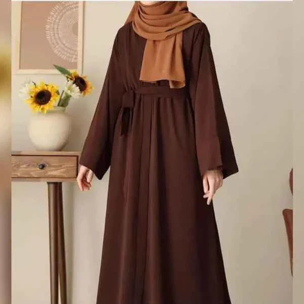 Gown abaya with attach inner and stroller