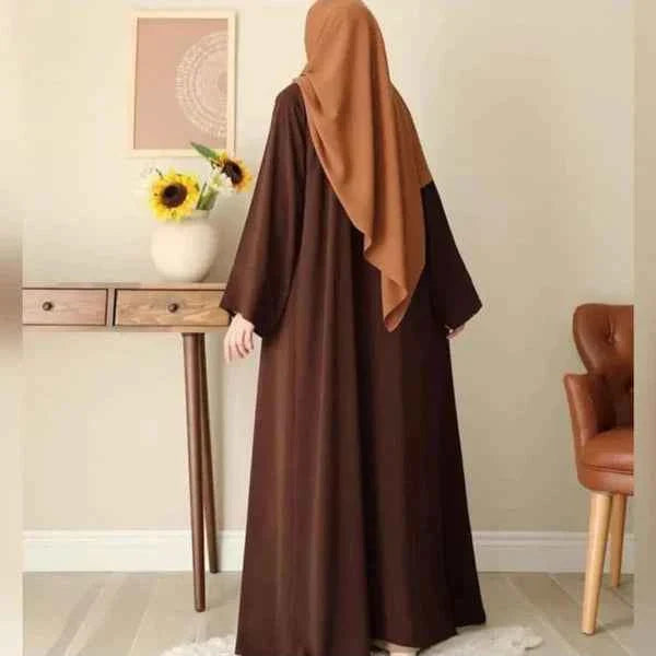 Gown abaya with attach inner and stroller
