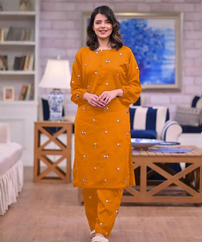 2 piece embroidery