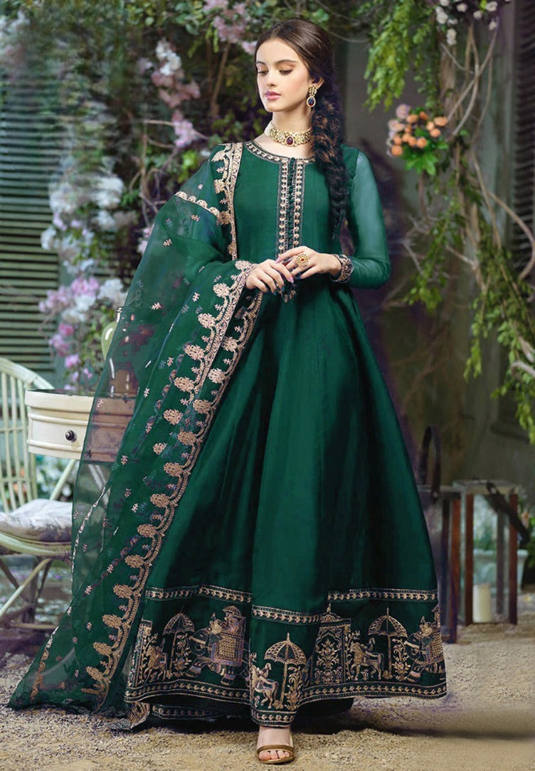 *SHAHI BORDER*Embroidery 3 piece