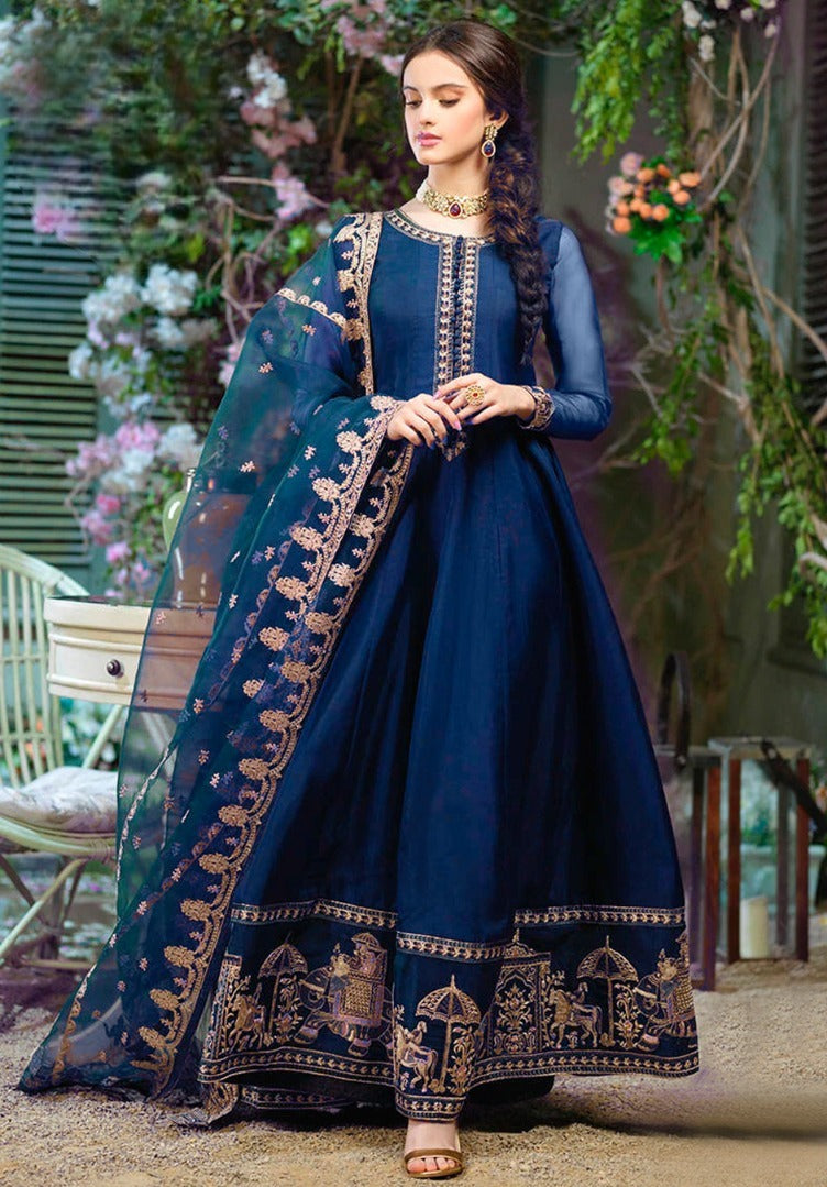 *SHAHI BORDER*Embroidery 3 piece