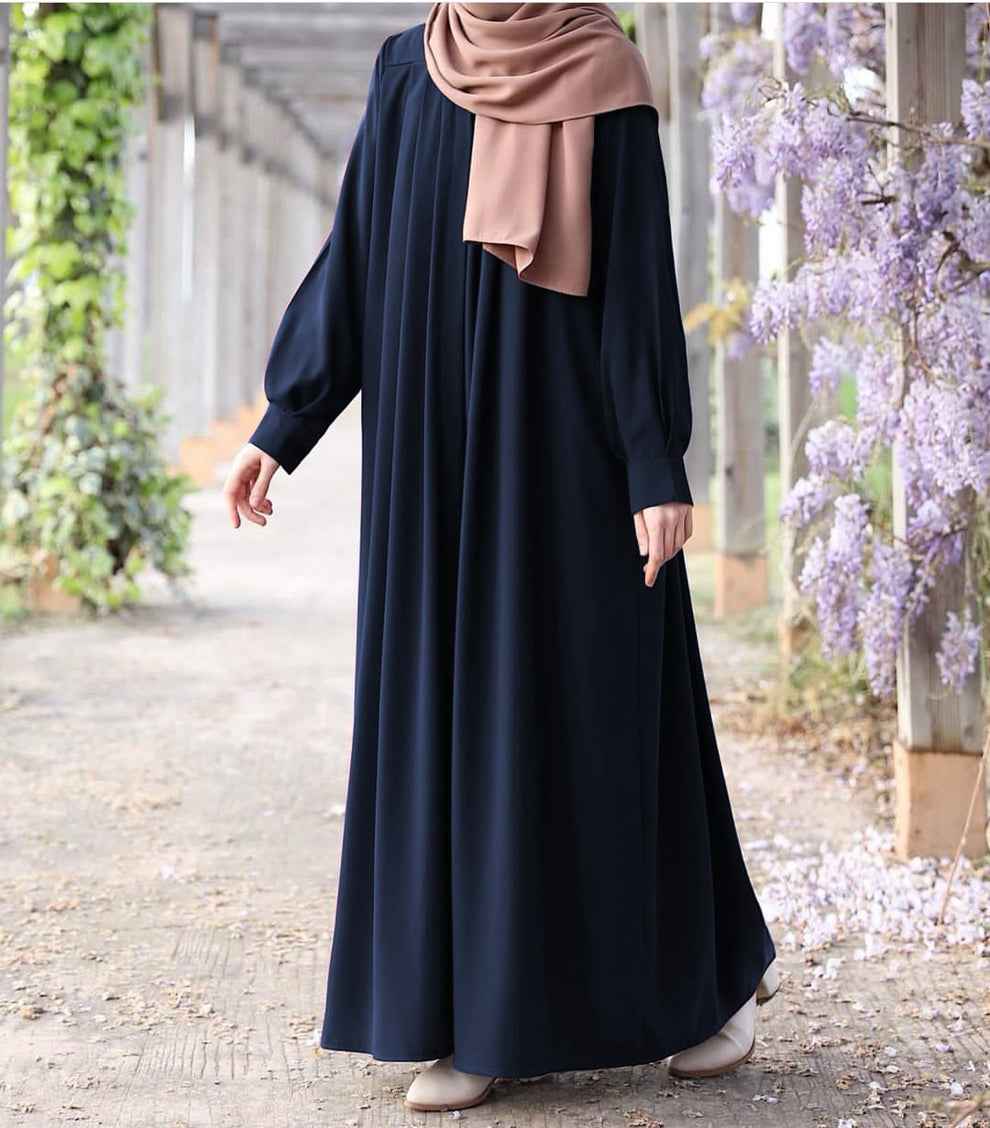 Mehrab Abaya With stylish Belt and Stroller