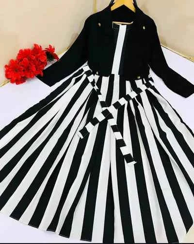 LVY Zebra Print Western Set 2Pcs