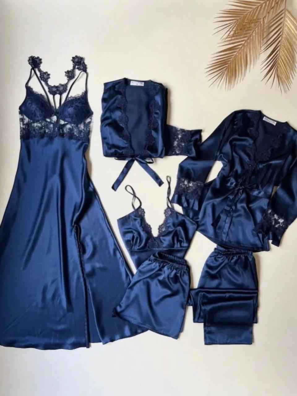 Luxurious 6-Piece Bridal Sleepwear Collection
