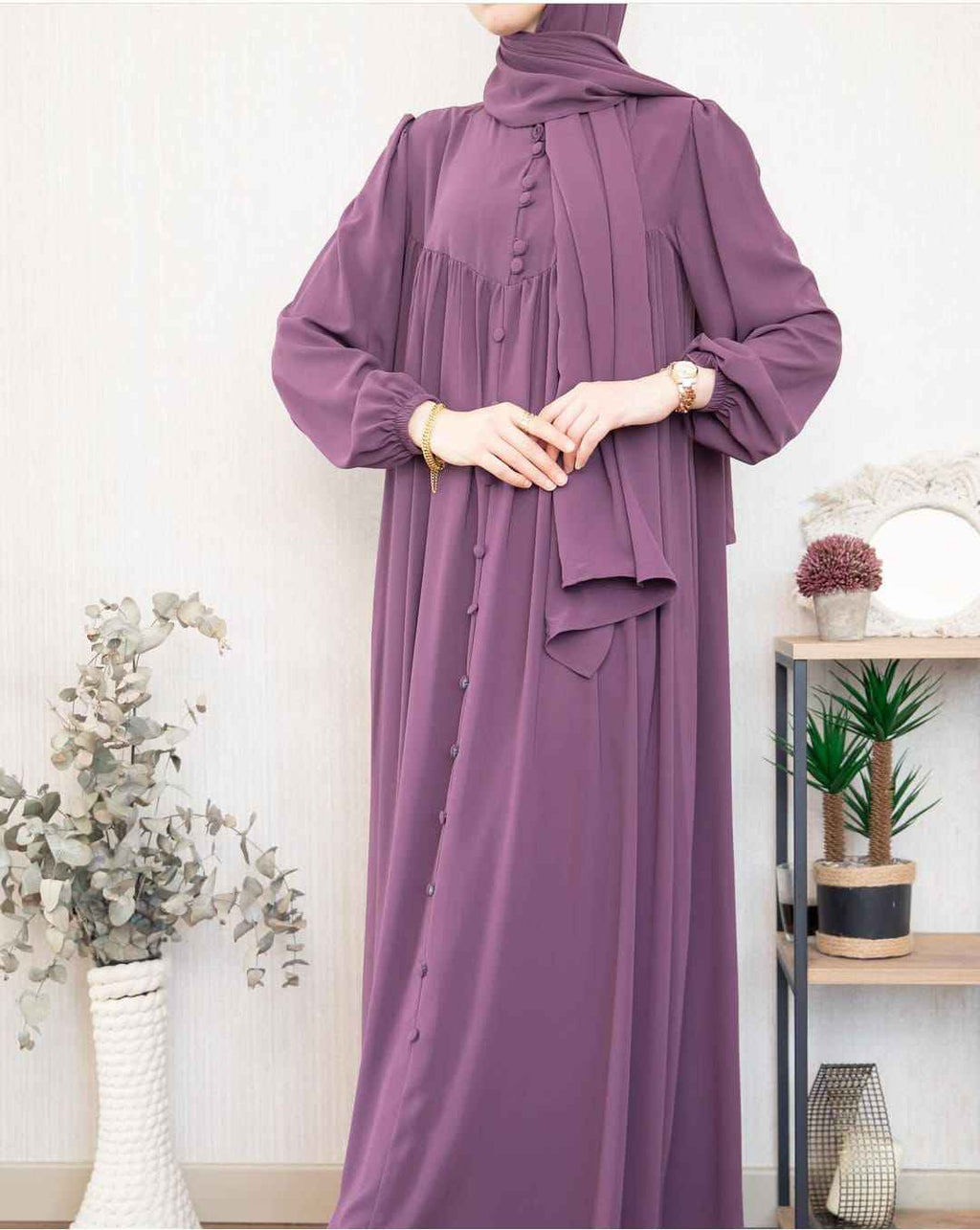 Sultan Abaya With Stroller