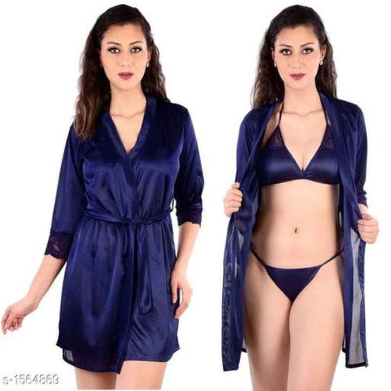 Bridal 3-Piece Nighty Set