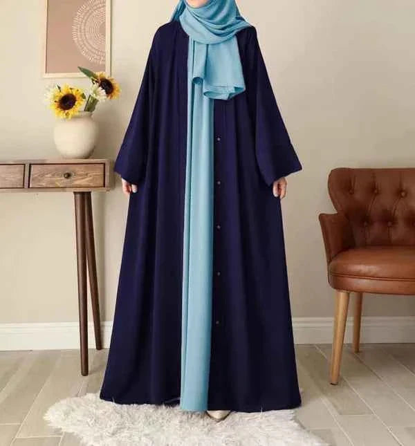Gown abaya with attach inner and stroller