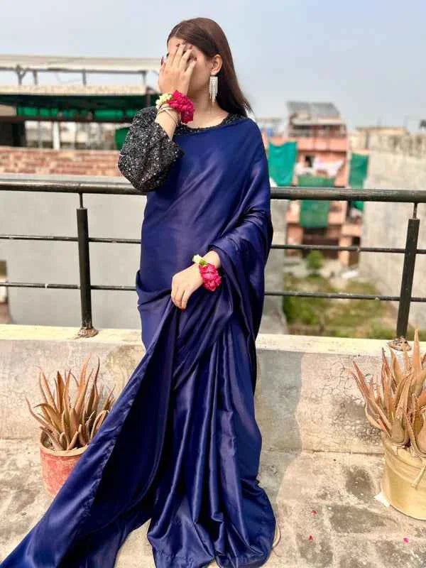 Sequence Moonlight Stitched Saree