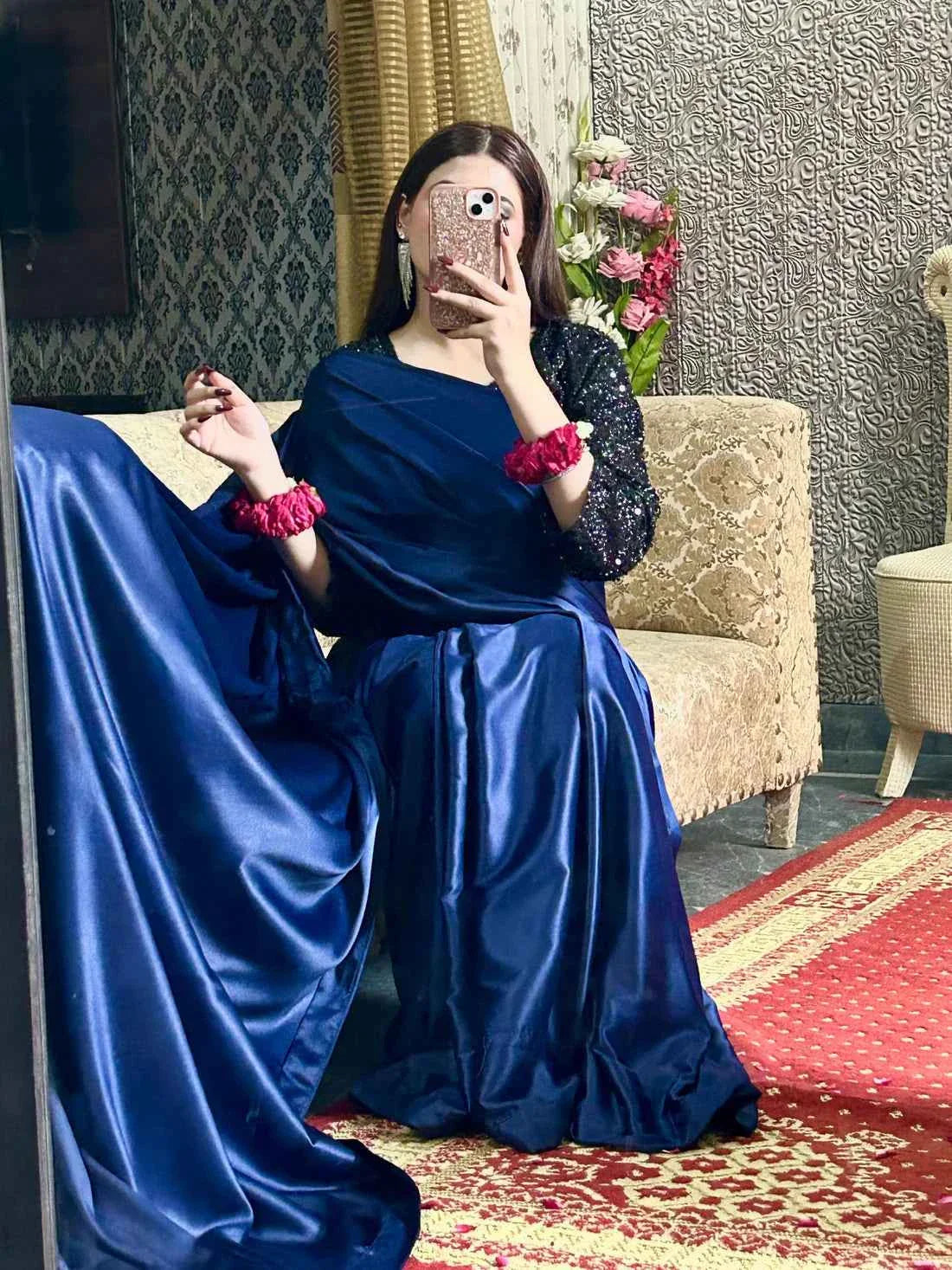 Sequence Moonlight Stitched Saree