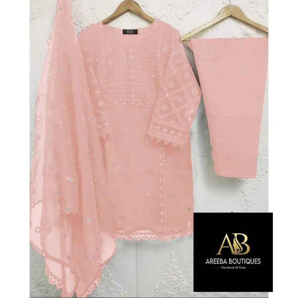 PEARLS ORGANZA 3 PCS