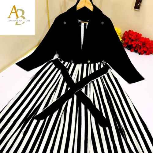 LVY Zebra Print Western Set 2Pcs