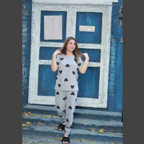 Sweet Heart Night Suit