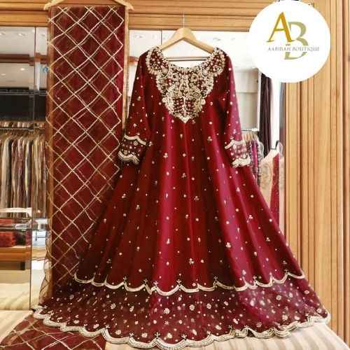 Ajwa Embroidered Maxi